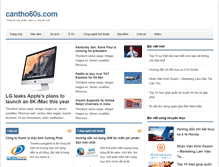Tablet Screenshot of cantho60s.com
